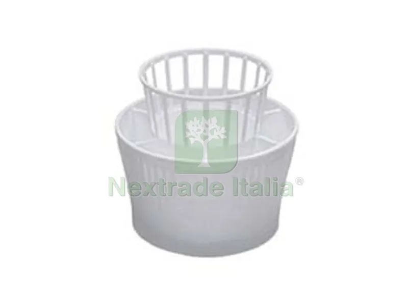 8PZ SCOLAPOSATE TONDO BIANCO - ? cm.13x12h. — Casalinghi e organizzazione — rif. FERX.FER349222