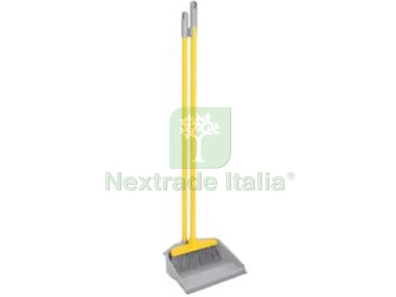 12PZ Set Pulizia Regina con Scopa e Paletta - cm.24x20x88 — Casalinghi e organizzazione — rif. FERX.FER349642 12PZ Set Pulizia Regina con Scopa e Paletta - cm.24x20x88 — Casalinghi e organizzazione — rif. FERX.FER349642