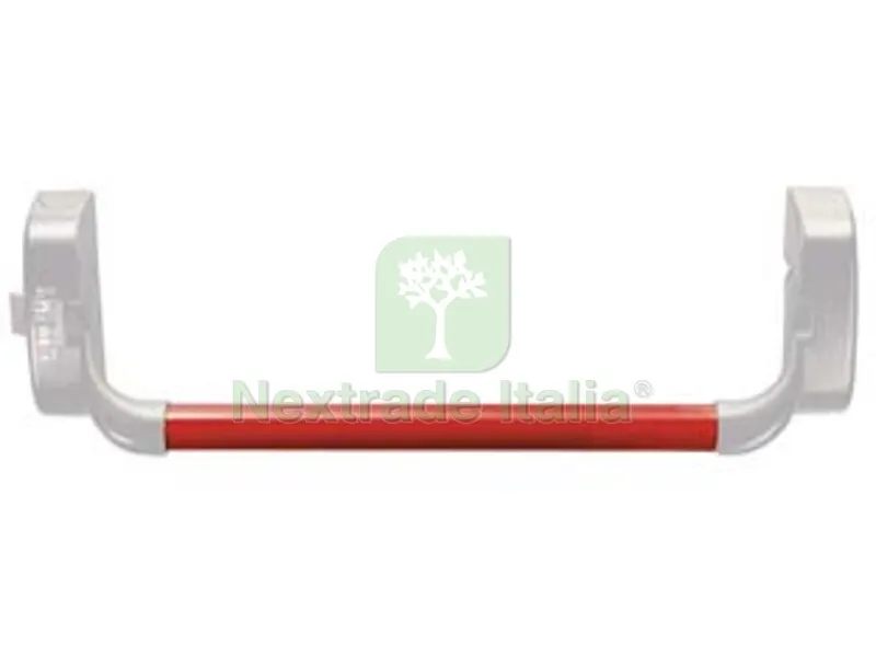 barra di spinta ovale rossa per maniglione antipanico 945928 - mm.1130 ? mm.19 (945928) — Maniglie e pomelli — rif. FERX.FER351331 barra di spinta ovale rossa per maniglione antipanico 945928 - mm.1130 ? mm.19 (945928) — Maniglie e pomelli — rif. FERX.FER351331