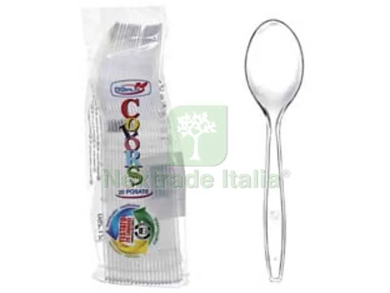 30CF CUCCHIAI TRASPARENTI PZ.20 — Misurazione e taglio manuale — rif. FERX.FER351812