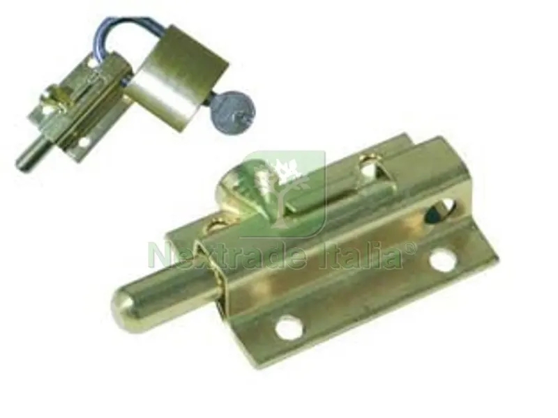 10PZ Catenaccio Tondo Portalucchetto ART.15 - mm.70x50 — Lucchetti e catene — rif. FERX.FER354875