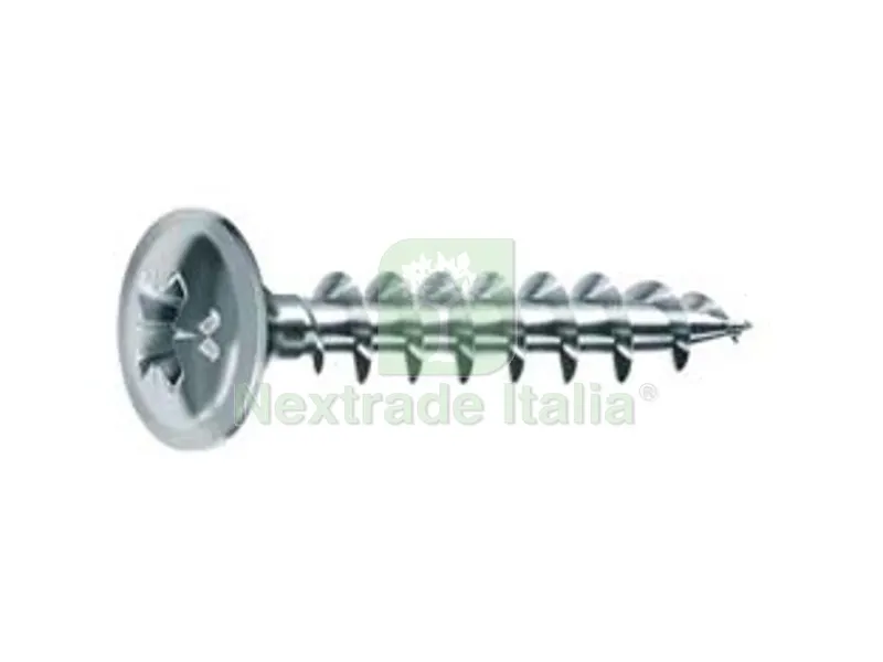 Viti Testa Fungo Flangiato Acciaio Zincato - ? mm.3,5x25 — Viti — rif. FERX.FER356121 Viti Testa Fungo Flangiato Acciaio Zincato - ? mm.3,5x25 — Viti — rif. FERX.FER356121
