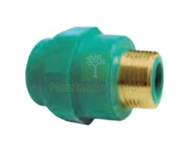 10PZ RIDUZIONE FILETTATA MASCHIO IN PPR PN25 - M ? mm.20x1/2" — Tubi e raccordi — rif. FERX.FER356404 10PZ RIDUZIONE FILETTATA MASCHIO IN PPR PN25 - M ? mm.20x1/2" — Tubi e raccordi — rif. FERX.FER356404