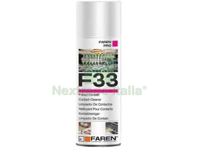 12PZ pulitore disossidante per contatti elettrici f33 - ml.400 — Lubrificanti e oli — rif. FERX.FER356732 12PZ pulitore disossidante per contatti elettrici f33 - ml.400 — Lubrificanti e oli — rif. FERX.FER356732