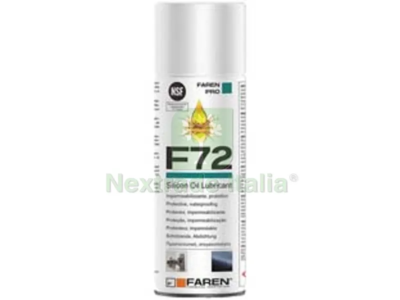12PZ olio di silicone spray f72 - ml.400 — Adesivi e sigillanti — rif. FERX.FER356855 12PZ olio di silicone spray f72 - ml.400 — Adesivi e sigillanti — rif. FERX.FER356855
