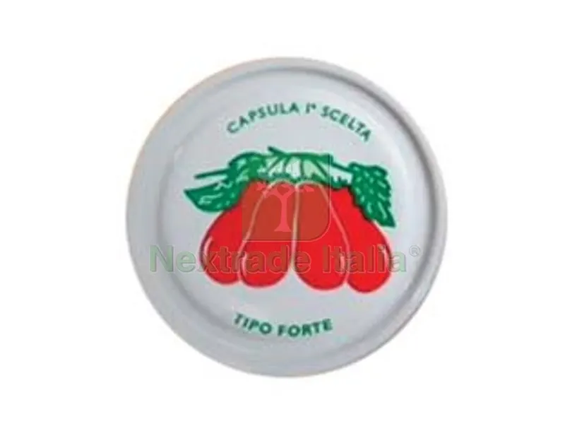 200PZ TAPPO PER VASO TWIST-OFF CON POMODORO - ? mm.82 — Vasi e fioriere — rif. FERX.FER357524 200PZ TAPPO PER VASO TWIST-OFF CON POMODORO - ? mm.82 — Vasi e fioriere — rif. FERX.FER357524
