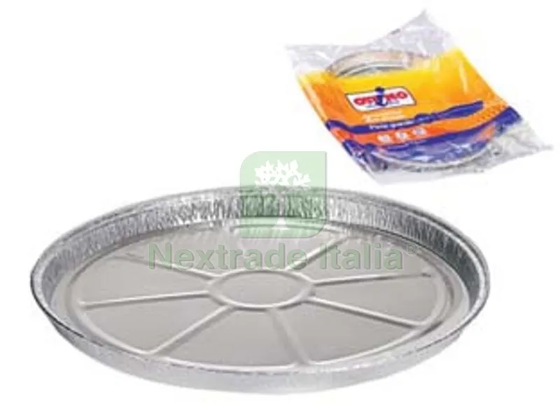 36PZ Vaschetta Tonda per Pizza/Crostata Grande in Alluminio - per pizza/crostata grande, pz.2 — Casalinghi e organizzazione — rif. FERX.FER357951 36PZ Vaschetta Tonda per Pizza/Crostata Grande in Alluminio - per pizza/crostata grande, pz.2 — Casalinghi e organizzazione — rif. FERX.FER357951