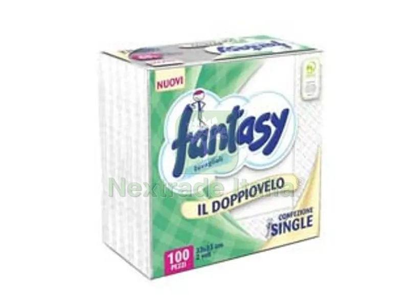30PZ Tovaglioli Carta "IL Doppiovelo" PZ.100 2 Veli - cm.33x33 — Casalinghi e organizzazione — rif. FERX.FER358019