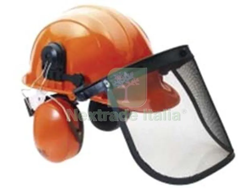 Elmetto Protezione + Cuffie + Visiera — Protezioni corpo — rif. FERX.FER358477 Elmetto Protezione + Cuffie + Visiera — Protezioni corpo — rif. FERX.FER358477