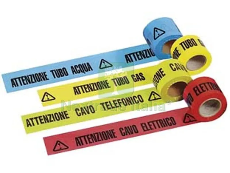 4RT NASTRO SEGNALETICO ATTENZIONE - cavo elettrico — Utensili e segnaletica — rif. FERX.FER359115