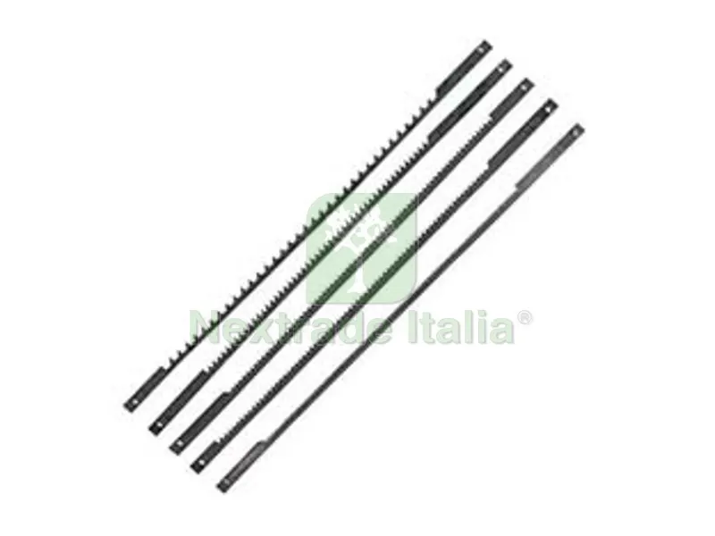 SET LAME PER TRAFORO OSCILLANTE TC-SS 405 E - mm.127, conf. pz.5 — Punte, frese e dischi — rif. FERX.FER359535 SET LAME PER TRAFORO OSCILLANTE TC-SS 405 E - mm.127, conf. pz.5 — Punte, frese e dischi — rif. FERX.FER359535