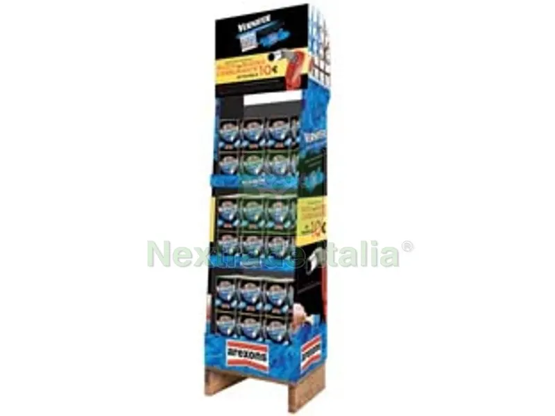 Espositore Vuoto da Terra per Scarpe e Abbigliamento — Materiale promozionale e POP — rif. FERX.FER360098
