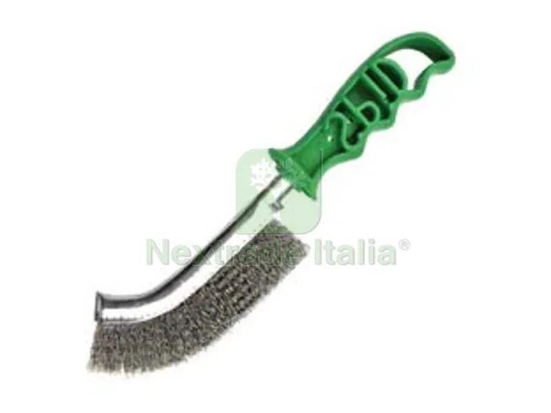 12PZ SPAZZOLE SPID INOX CONFEZIONE BOX DA PZ.12 - lunghezza totale mm.245 — Punte, frese e dischi — rif. FERX.FER360418 12PZ SPAZZOLE SPID INOX CONFEZIONE BOX DA PZ.12 - lunghezza totale mm.245 — Punte, frese e dischi — rif. FERX.FER360418