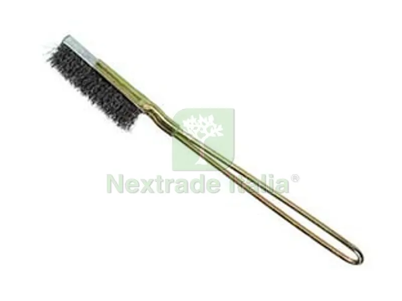 12PZ SPAZZOLA SLIM IN ACCIAIO - lunghezza totale mm.220 — Punte, frese e dischi — rif. FERX.FER360425 12PZ SPAZZOLA SLIM IN ACCIAIO - lunghezza totale mm.220 — Punte, frese e dischi — rif. FERX.FER360425