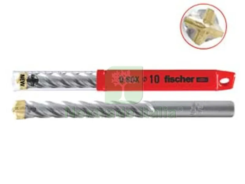 10BLISTER PUNTE "D-SDX" PER MURATURA E CALCESTRUZZO - ? mm.5x85 — Punte, frese e dischi — rif. FERX.FER360494