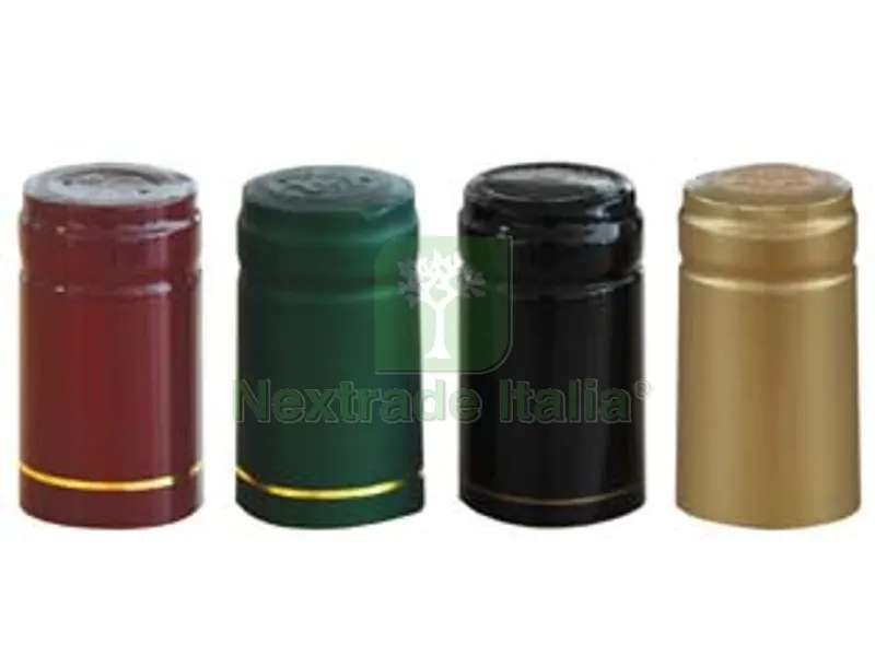 Capsula Termoretraibile per Bottiglie Vino Bordolesi PZ.100 - nero — Casalinghi e organizzazione — rif. FERX.FER360807