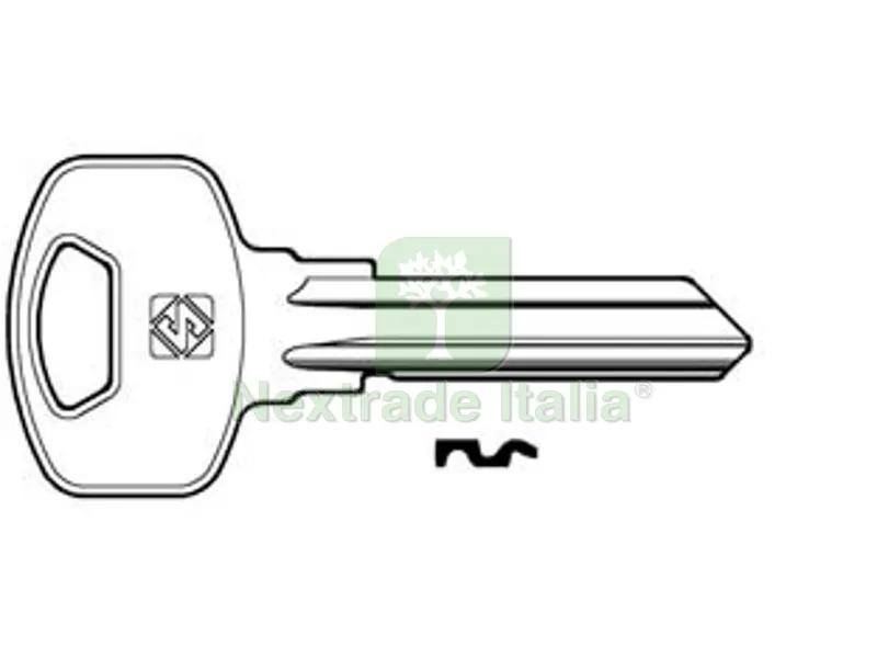 10PZ Chiavi per Cilindri Yale 6 Spine Grandi YA91 - YA91 DX — Serrature e cilindri — rif. FERX.FER361859