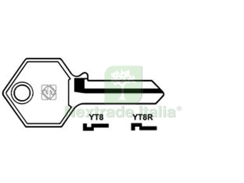 10PZ CHIAVI PER CILINDRI YETI - YT8 DX — Serrature e cilindri — rif. FERX.FER361934 10PZ CHIAVI PER CILINDRI YETI - YT8 DX — Serrature e cilindri — rif. FERX.FER361934