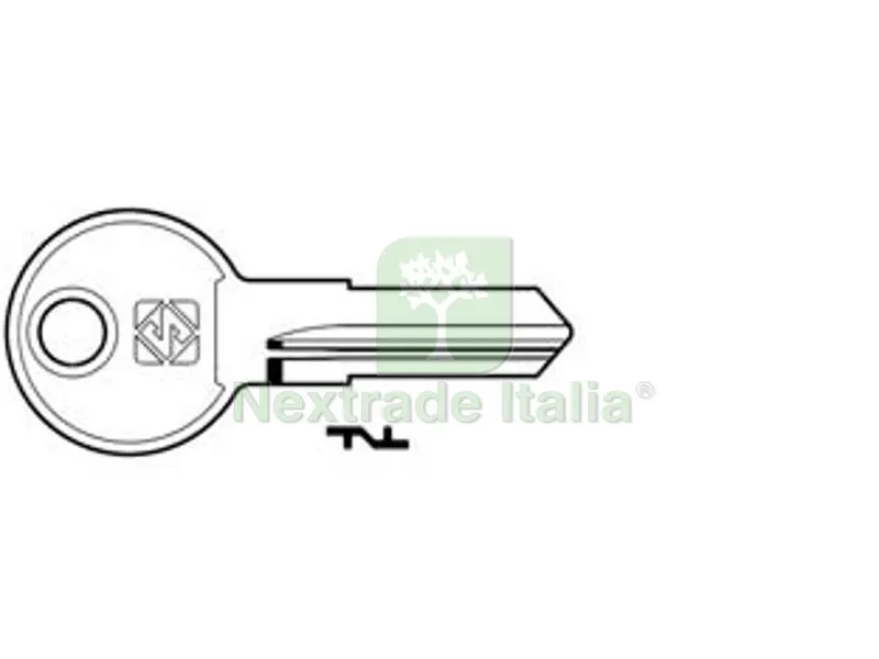 10PZ Chiavi per Cilindri Euro Locks 5 Spine Piccole EU10R - EU10R SX — Serrature e cilindri — rif. FERX.FER361958