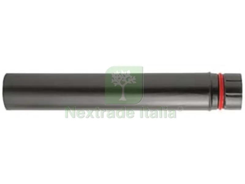 Tubo Porcellanato per Stufe a Pellet Nero Opaco "ALA Pellet ECO" - ? mm.100x1000h. — Canne fumarie e fumisteria — rif. FERX.FER362146 Tubo Porcellanato per Stufe a Pellet Nero Opaco "ALA Pellet ECO" - ? mm.100x1000h. — Canne fumarie e fumisteria — rif. FERX.FER362146
