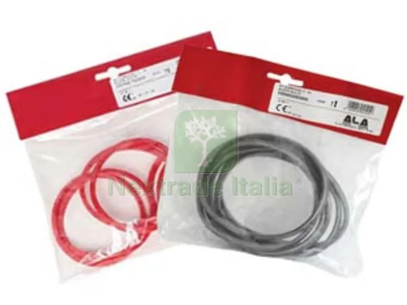 Kit Guarnizioni per Stufe a Pellet "ALA Pellet ECO" - ? mm.80-100 - colore rosso — Guarnizioni e tenute — rif. FERX.FER362276