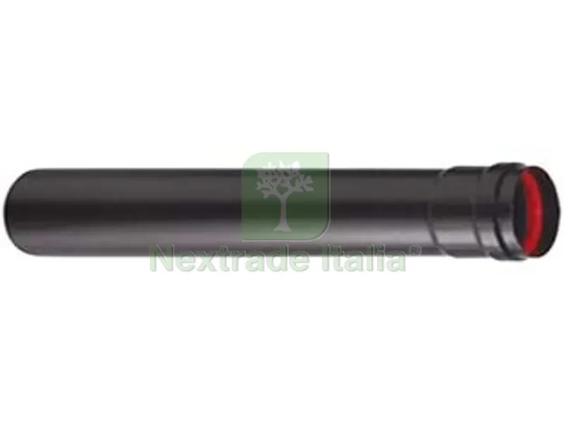 Tubo per Stufe a Pellet Nero Opaco "ALA Pellet Aeternum" - ? mm.100x1000h. — Stufe e camini — rif. FERX.FER362375 Tubo per Stufe a Pellet Nero Opaco "ALA Pellet Aeternum" - ? mm.100x1000h. — Stufe e camini — rif. FERX.FER362375