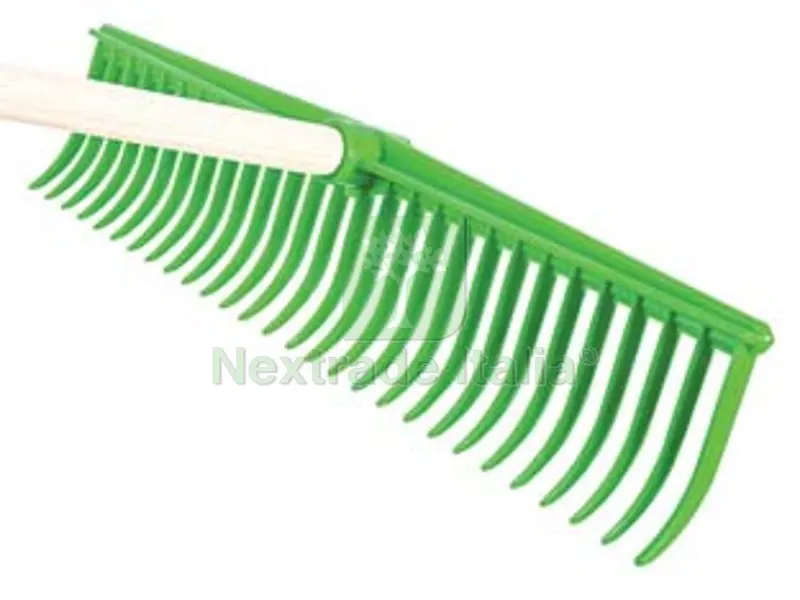 5PZ Rastrello in Polipropilene 28 Denti Curvi - cm.56 gr.240 — Attrezzi da giardino — rif. FERX.FER363624