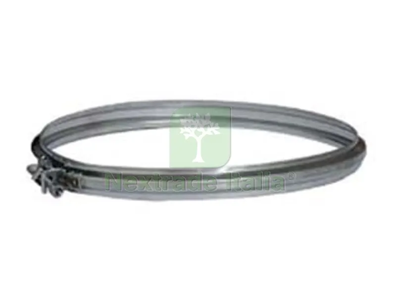 10PZ FASCETTE BLOCCAGGIO ACCIAIO INOX AISI 304 MONOPARETE SPESSORE MM.0,5 - ? mm.120 — Fascette e collari — rif. FERX.FER364461 10PZ FASCETTE BLOCCAGGIO ACCIAIO INOX AISI 304 MONOPARETE SPESSORE MM.0,5 - ? mm.120 — Fascette e collari — rif. FERX.FER364461