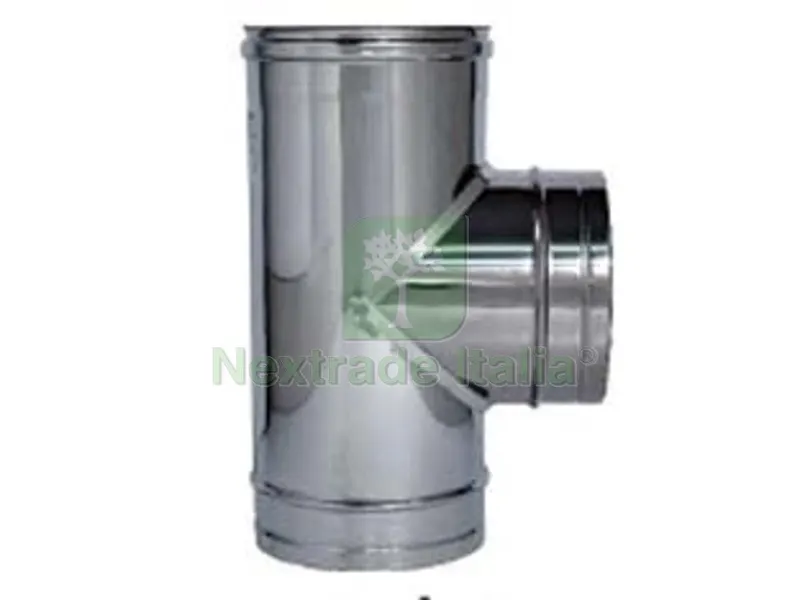RACCORDO A "T" 90? IN ACCIAIO INOX AISI 304 MONOPARETE SPESSORE MM.0,5 - FMM ? mm.80 — Tubi e raccordi — rif. FERX.FER364607 RACCORDO A "T" 90? IN ACCIAIO INOX AISI 304 MONOPARETE SPESSORE MM.0,5 - FMM ? mm.80 — Tubi e raccordi — rif. FERX.FER364607