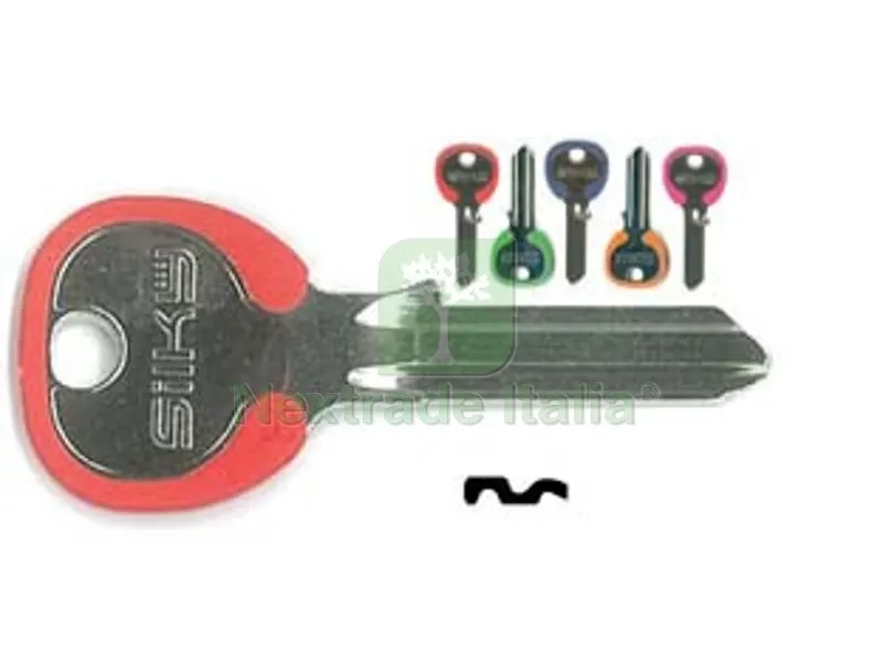 100PZ chiavi per cilindri 5 spine grandi cs119dz - cs119dz dx silky 4 colori assortiti — Serrature e cilindri — rif. FERX.FER364874