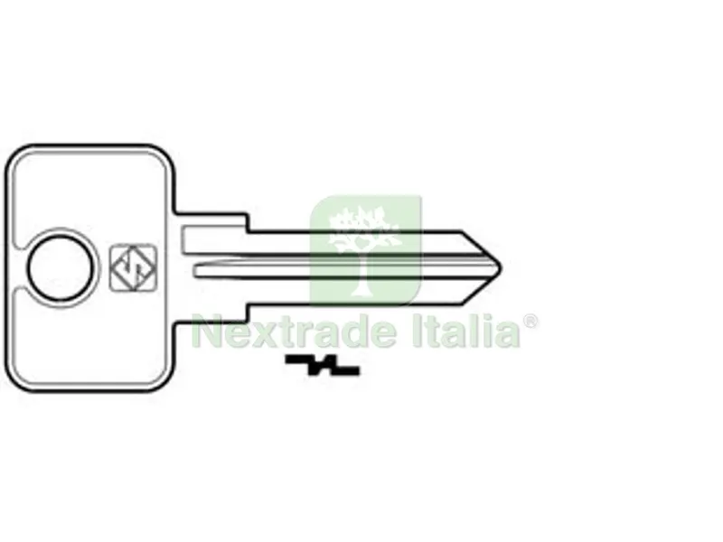 10PZ CHIAVI SISPA PER TAPPI BENZINA SSA4R - SSA4R — Ferramenta porte e finestre — rif. FERX.FER364911