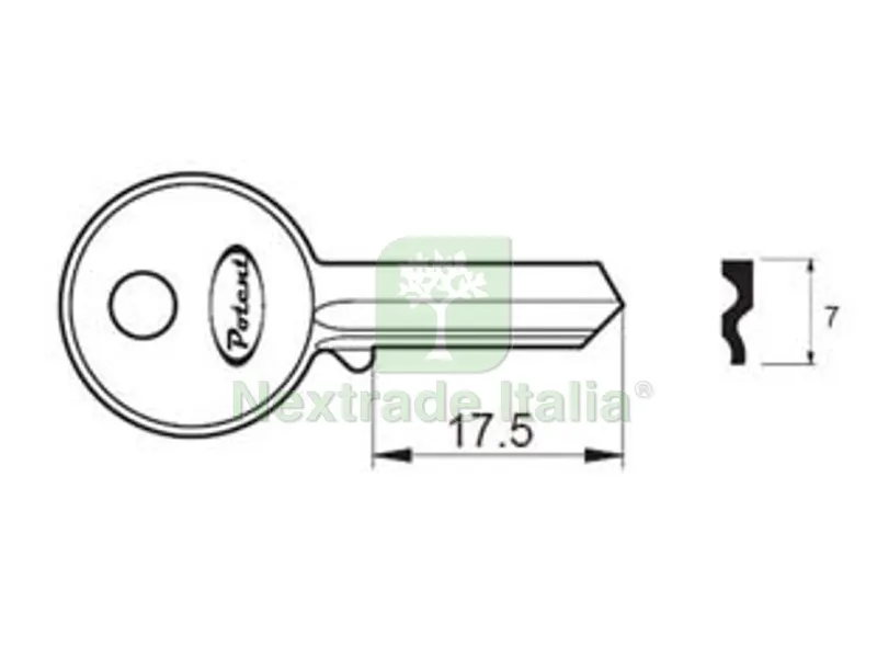 10PZ CHIAVE GREZZA K2730 R1 — Serrature e cilindri — rif. FERX.FER365062 10PZ CHIAVE GREZZA K2730 R1 — Serrature e cilindri — rif. FERX.FER365062