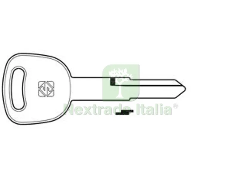 5PZ Chiavi per Moto Kymko KYM2 - KYM2 — Ferramenta porte e finestre — rif. FERX.FER365284