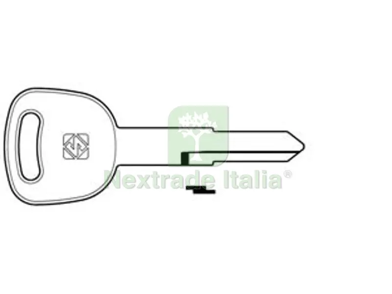 5PZ CHIAVI PER MOTO KYMKO KYM2R - KYM2R — Ferramenta porte e finestre — rif. FERX.FER365291