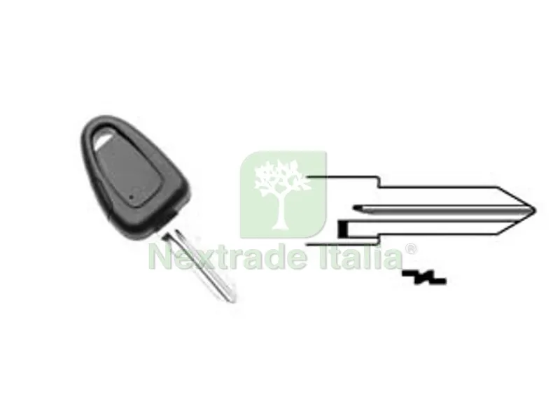 Cover Chiavi per Auto Fiat GT15RRS1 - GT15RRS1 - 1 bottone — Ferramenta porte e finestre — rif. FERX.FER365741