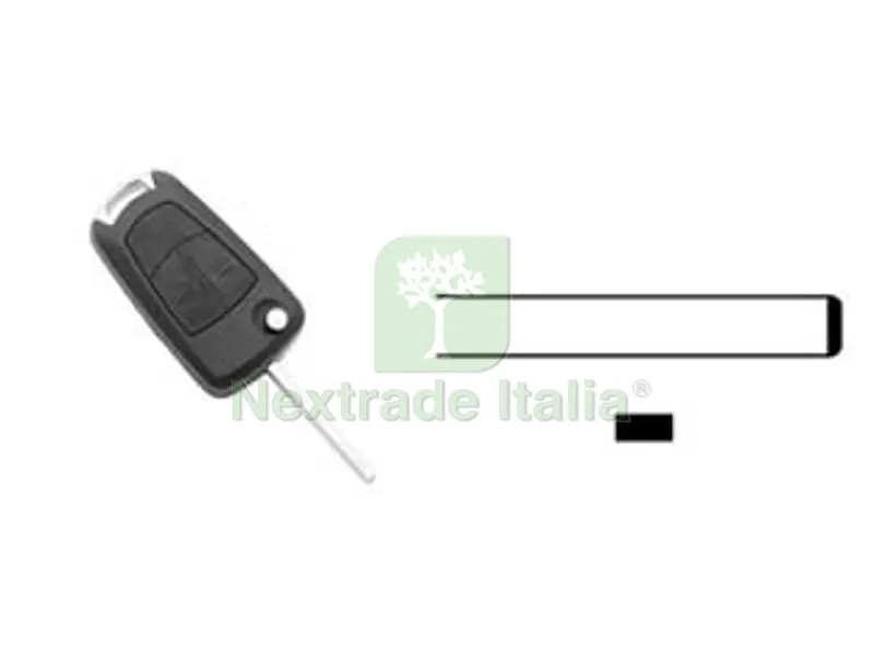 Cover Chiavi per Auto Opel Vauxhall HU100RS2 - HU100RS2 - 2 bottoni — Ferramenta porte e finestre — rif. FERX.FER365758