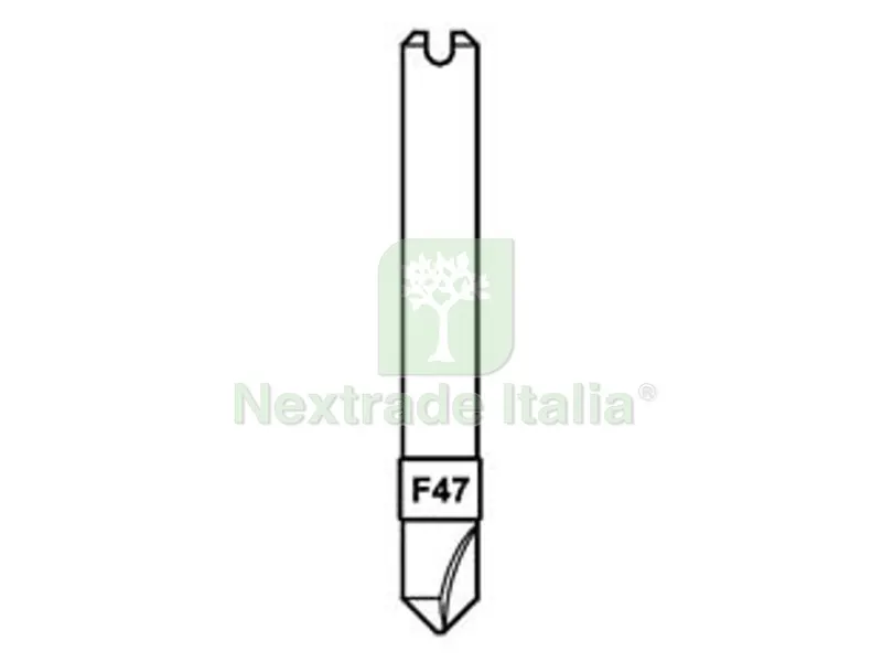 fresa f47 per matrix — Punte, frese e dischi — rif. FERX.FER367202 fresa f47 per matrix — Punte, frese e dischi — rif. FERX.FER367202