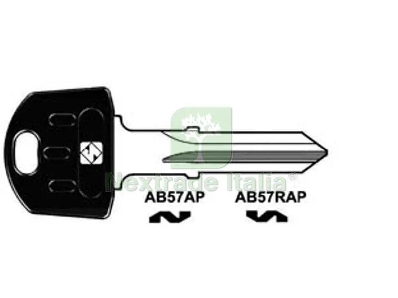 5PZ CHIAVI PER CILINDRI ABUS 7 SPINE PICCOLE - AB57RAP SX — Serrature e cilindri — rif. FERX.FER367325 5PZ CHIAVI PER CILINDRI ABUS 7 SPINE PICCOLE - AB57RAP SX — Serrature e cilindri — rif. FERX.FER367325