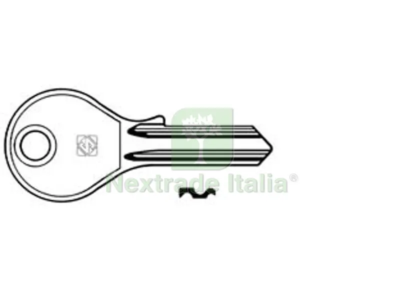10PZ Chiavi per Cilindri CAF 4 Spine Piccole CAF1 - CAF1 DX — Serrature e cilindri — rif. FERX.FER367561