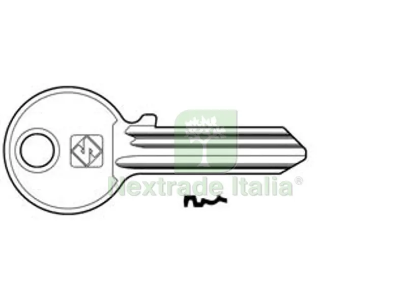 5PZ chiavi per cilindri 5 spine grandi cs13 - cs13 dx — Serrature e cilindri — rif. FERX.FER367813
