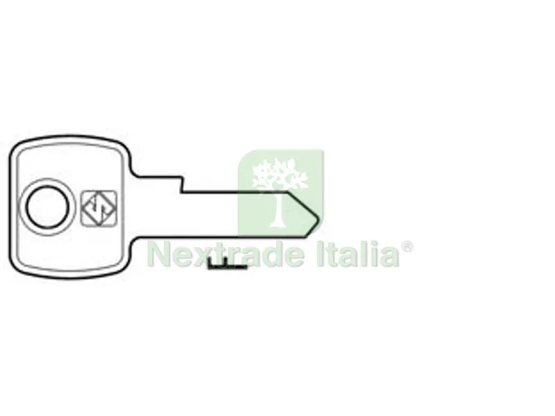 10PZ Chiavi per Cilindri L&F 5 Spine Piccole LF42R - LF42R SX — Serrature e cilindri — rif. FERX.FER368292
