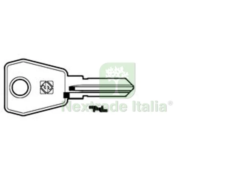 10PZ Chiavi per Cilindri L&F 4 Spine Grandi LF61R - LF61R SX — Serrature e cilindri — rif. FERX.FER368308