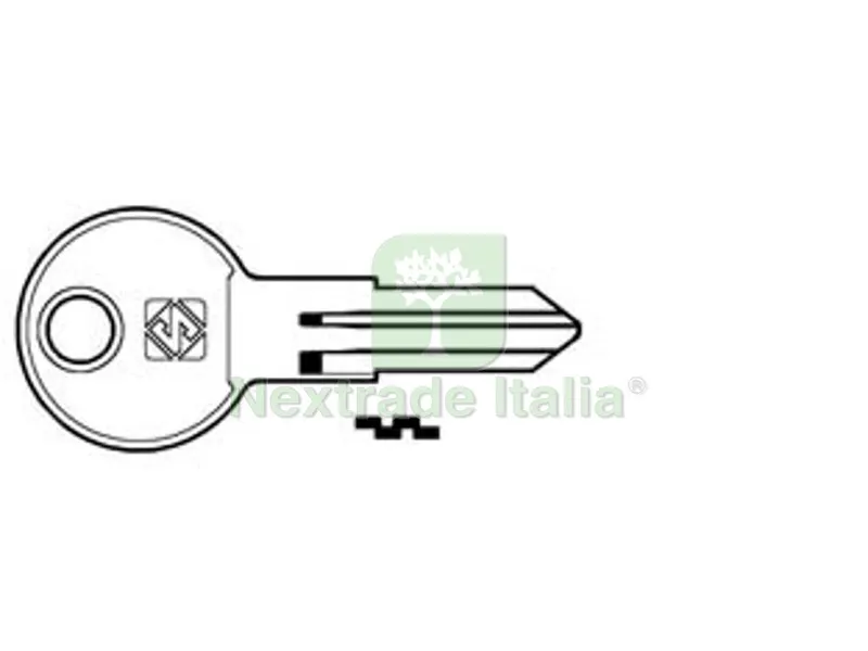 10PZ Chiavi Profilo Cina 5 Spine RC5R - RC5R SX — Serrature e cilindri — rif. FERX.FER368711