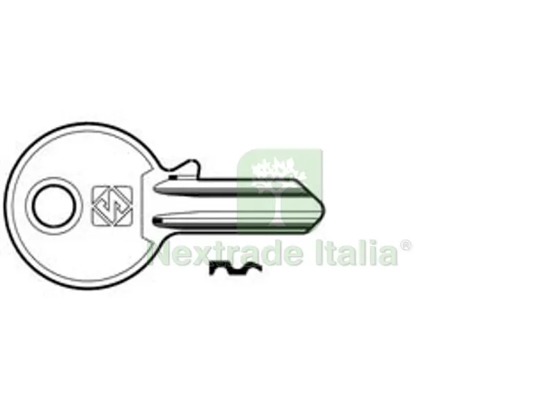 20PZ Chiavi per Cilindri Universal 3 Spine Piccole UL056 in ACC. Nich. - UL056 DX — Serrature e cilindri — rif. FERX.FER369244