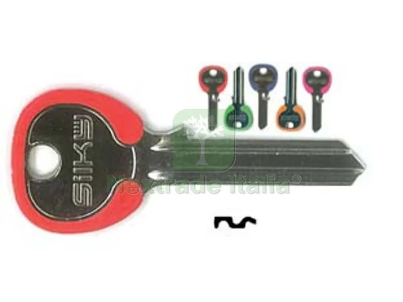100PZ Chiavi per Cilindri Yale 6 Spine Grandi YA31DZ - YA31DZ DX silky 5 colori assortiti — Serrature e cilindri — rif. FERX.FER369275 100PZ Chiavi per Cilindri Yale 6 Spine Grandi YA31DZ - YA31DZ DX silky 5 colori assortiti — Serrature e cilindri — rif. FERX.FER369275