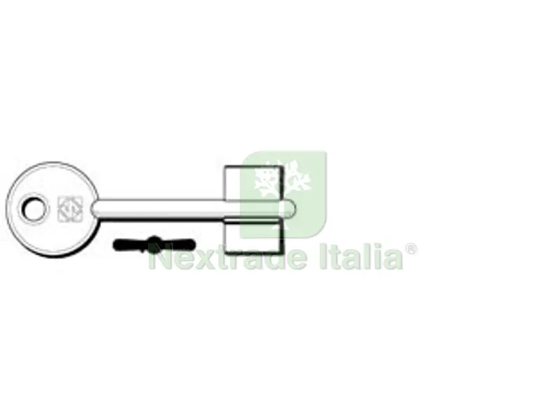 5PZ CHIAVI DOPPIA MAPPA AUNO 5AU5 - 5AU5 — Chiavi grezze e duplicati — rif. FERX.FER369916