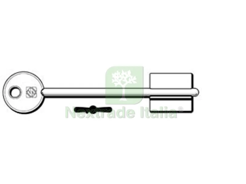 5PZ CHIAVI DOPPIA MAPPA AUNO 5AU9 - 5AU9 — Chiavi grezze e duplicati — rif. FERX.FER369923