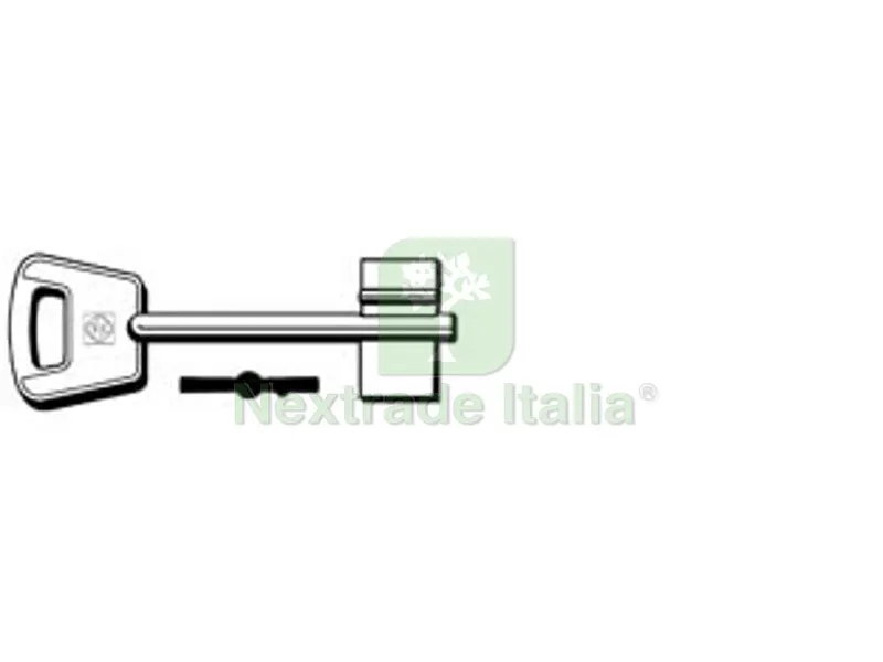 5PZ chiavi doppia mappa be - be — Chiavi grezze e duplicati — rif. FERX.FER369947