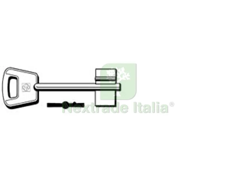 5PZ chiavi doppia mappa bec - bec — Chiavi grezze e duplicati — rif. FERX.FER369978