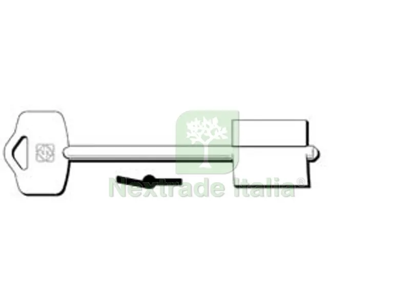 5PZ CHIAVI DOPPIA MAPPA ESETY 5EY22 - 5EY22 — Chiavi grezze e duplicati — rif. FERX.FER370042